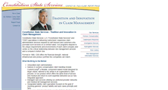 Desktop Screenshot of constitution-state.com